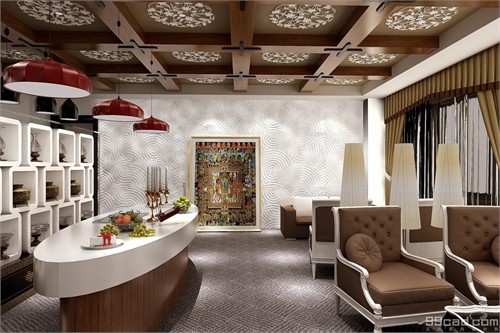 阿森設計-和藤醫(yī)藥西藏展廳_美國室內設計中文網(wǎng)